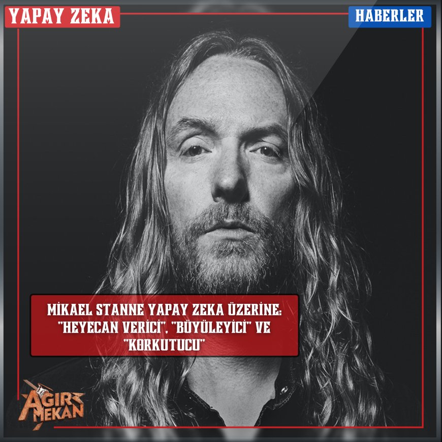 DARK TRANQUILLITY'nin Mikael Stanne'i Yapay Zeka Üzerine: "Heyecan Verici", "Büyüleyici" ve "Korkutucu"