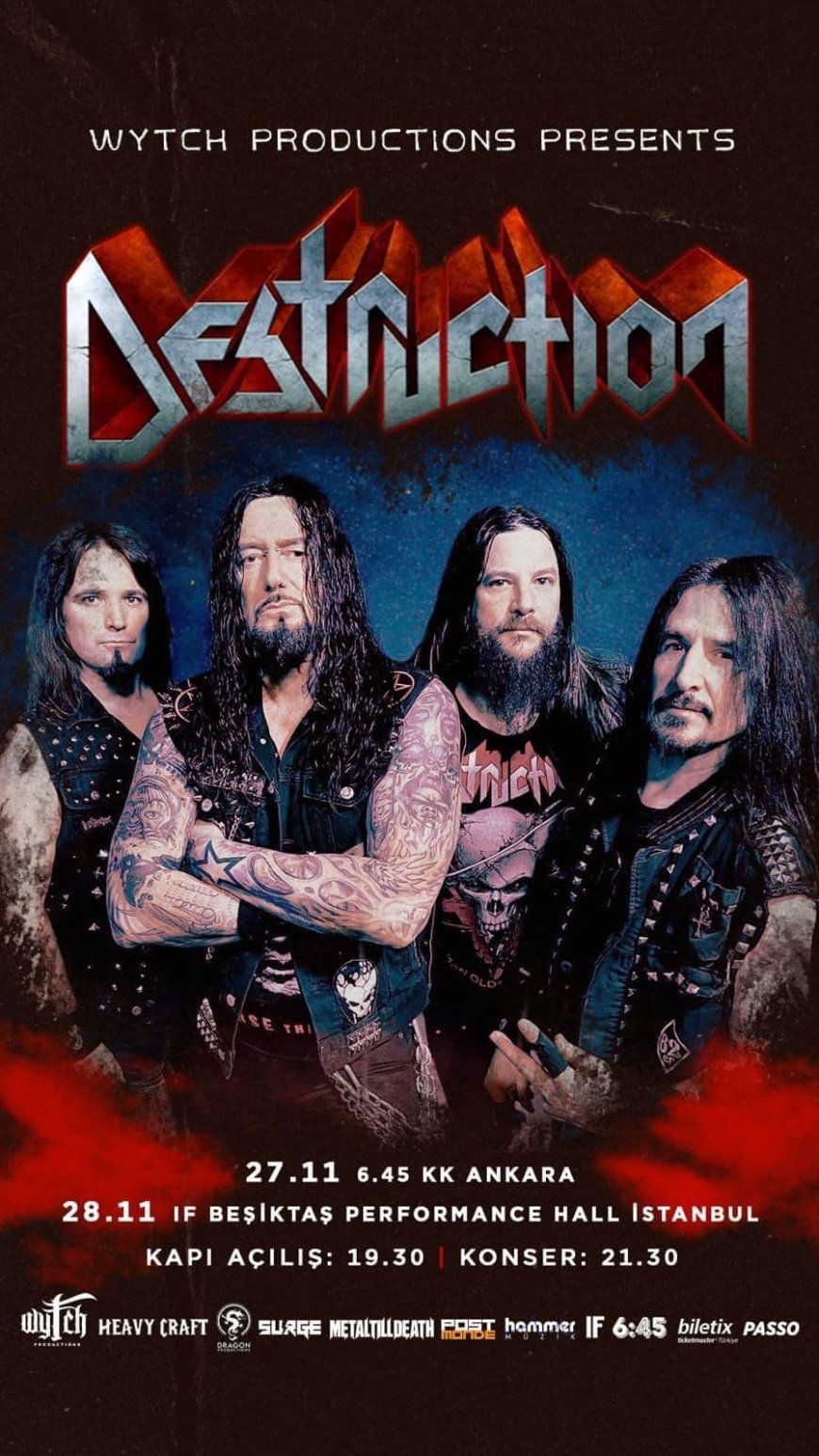 Destruction - If Performance Hall Konseri (28.11.2024)